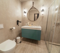 Апартаменты Дуплекс с красивым видом из окна в City apartments-deluxe room