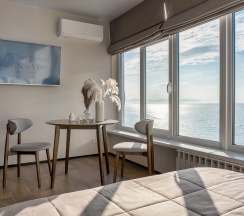 1-комнатная комната студия Станюковича 48/6 в Sea view apartments