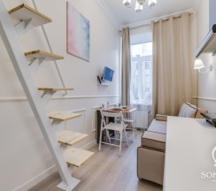 Двухуровневая студия стандарт 4 рах в Sokroma Элегант