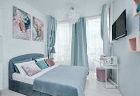 Апартаменты Апартаменты на Шкиперская, 9,  Sea Side Premium, студия 406/3 (25 м2) в Сириусе