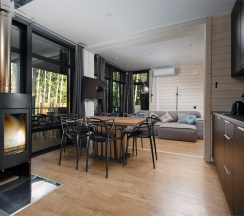 VIP дом Семейный с купелью в Opushka house Новожилово