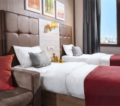 Стандартный двухместный номер с 2 отдельными кроватями в Golden Tulip