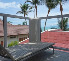 Апартаменты с видом на море в Beach Apartment Samui (Bann Kanchana Bangrak)