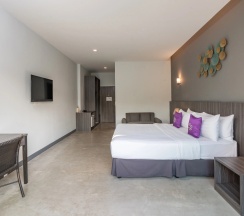 Двухместный номер Deluxe с видом на бассейн 2 отдельные кровати в Koh Chang Paradise Hill