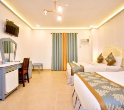 Двухместный номер Deluxe двуспальная кровать в Royal Park Hotel Boracay