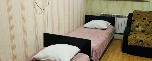 4-местный номер стандарт семейный с 3 односпальными кроватями в Мини-отель