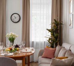 Апартаменты с 2 комнатами с балконом и с видом на город в GM Apartments
