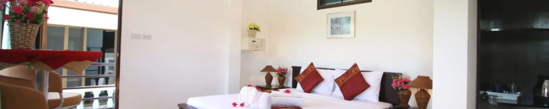 Студия Economy с балконом и с красивым видом из окна в Ya Nui Resort