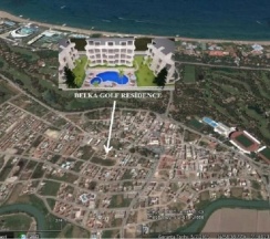 Апартаменты с видом на бассейн в BELKA GOLF RESİDENCE apt8 / BELEK