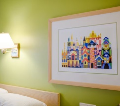 Двухместный номер Economy корпуса 3-6 (2 отдельные кровати) в Howard Johnson by Wyndham Anaheim Hotel and Water Playground