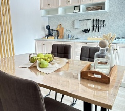 1-комнатные апартаменты люкс в Zavidovo design apartment (Апартаменты дизайн Завидово)