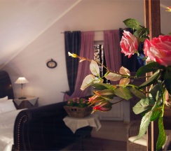 Люкс с кроватью размера «king-size» и балконом в Villa a la Russe