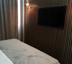 Двухместный номер Comfort с видом на город двуспальная кровать в HOME BOUTİQUE HOTEL