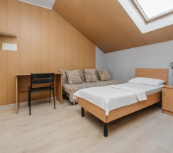 Номер семейный Standard с 2 комнатами с балконом и с красивым видом из окна в Green rent