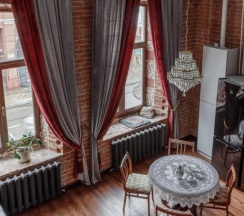 Двухместные апартаменты с 2 комнатами (двуспальная кровать) в Krasnodar aparts