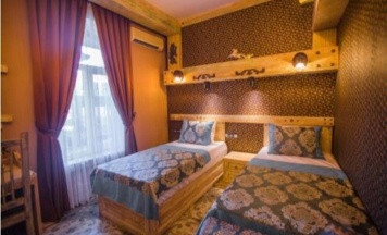 Двухместный номер Standard с красивым видом из окна 2 отдельные кровати в Отель Lviv Castle