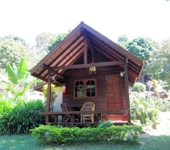 Бунгало Standard с балконом и с красивым видом из окна в Phanom Bencha Mountain Resort