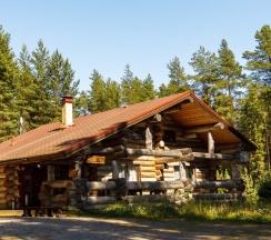 Коттедж "Морозко", 5 спален в Медвежка в Карелии