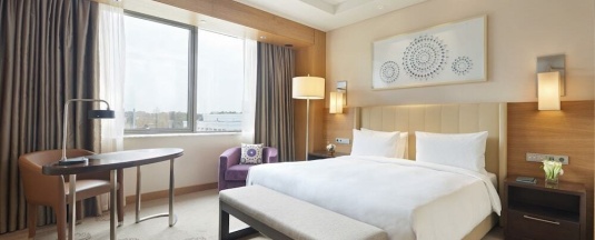 Двухместный номер клубный двуспальная кровать в Hyatt Regency Tashkent