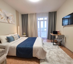 1-комнатные апартаменты, 34 м², 6 этаж в Квартирный комплекс Светлая в 6-ом микройрайоне 7