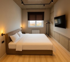 Лофт с видом на телебашню в Берлога