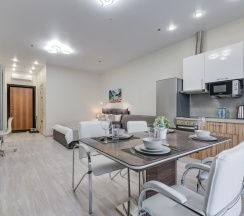 Двухместный люкс с видом на город (двуспальная кровать) в Business apartments