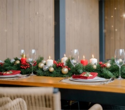 Grill lodge с горячей купелью в Бухлово парк