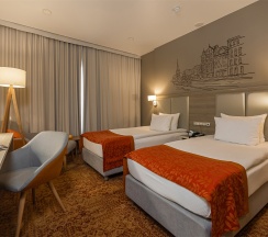Стандартный номер с видом на реку и 2 отдельными кроватями в Holiday Inn Kaliningrad