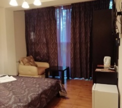 Трёхместный номер Comfort с красивым видом из окна в Арагац