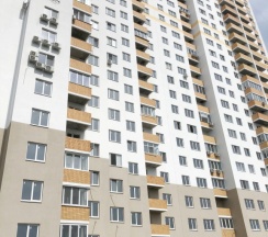 Люкс с красивым видом из окна в Квартира на 23 этаже с видом на Волгу