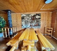 Дом с баней и мангальной зоной в Партия