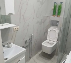 Двухместные апартаменты c 1 комнатой с балконом (двуспальная кровать) в Кипарис