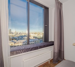 Апартаменты Radius с потрясающим видом на центр города ( ул.Малышева 42а) в Rooms-ekb