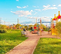 "Good home" Однокомнатная квартира (Метро Парнас, 3 минуты) в Rauktis apartments