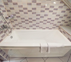 Номер стандарт с 1 двуспальной кроватью (мансарда) в Дилижанс