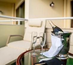 Двухместный номер Standard с террасой 2 отдельные кровати в Надежда SPA&морской рай