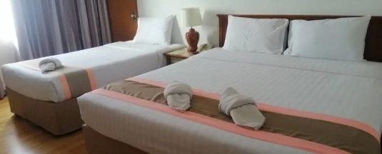 Трёхместный номер Standard в Diamond Plaza Hotel Suratthani