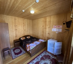 Двухместный номер с двуспальной или 2 односпальными кроватями в Лесная Сказка