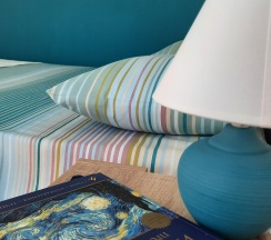 Трёхместный коттедж с красивым видом из окна в Тепло