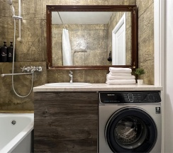 Евро-двухкомнатная квартира в Rauktis apartments