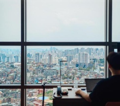 Двухместный номер Deluxe с видом на город двуспальная кровать в Four Points by Sheraton Josun, Seoul Station