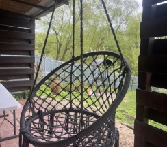Двухместный коттедж с 2 комнатами с балконом (двуспальная кровать) в Yley glamping