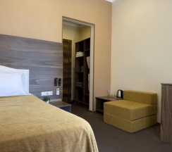 Двухместный номер Стандарт с балконом и с красивым видом из окна двуспальная кровать в Aimara