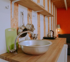 Трехместный семейный номер в Baikal View