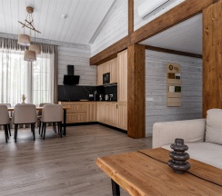 НОВЫЙ коттедж «У реки» в ОхтаПарк