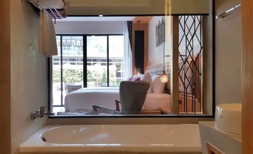 Двухместный Pool Access номер Deluxe с балконом 2 отдельные кровати в Aurico Kata Resort & Spa