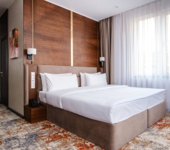 Двухместный полулюкс Superior с красивым видом из окна двуспальная кровать в GRAND MILDOM HOTEL