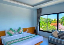 Номер Deluxe с видом на море в White Sand Halal House Krabi