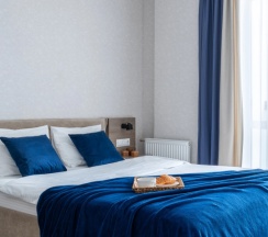 Номер Superior в Квартира на сутки Минск Маяк Метро 3 минуты Бесконтактное заселение Wi-Fi Кухня объединена с жилой зоной Отдельная спальня