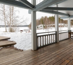 Коттедж улучшенный (Синий дом) в Forrest Lodge Karelia